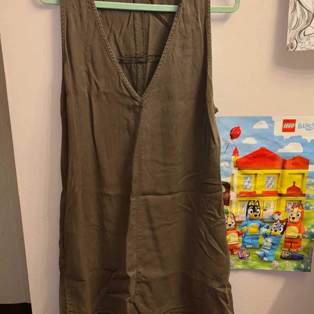 Knot Sisters Brown Midi Dress